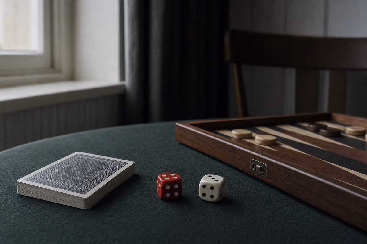 Spelregels van casinospellen en gezelschapsspellen